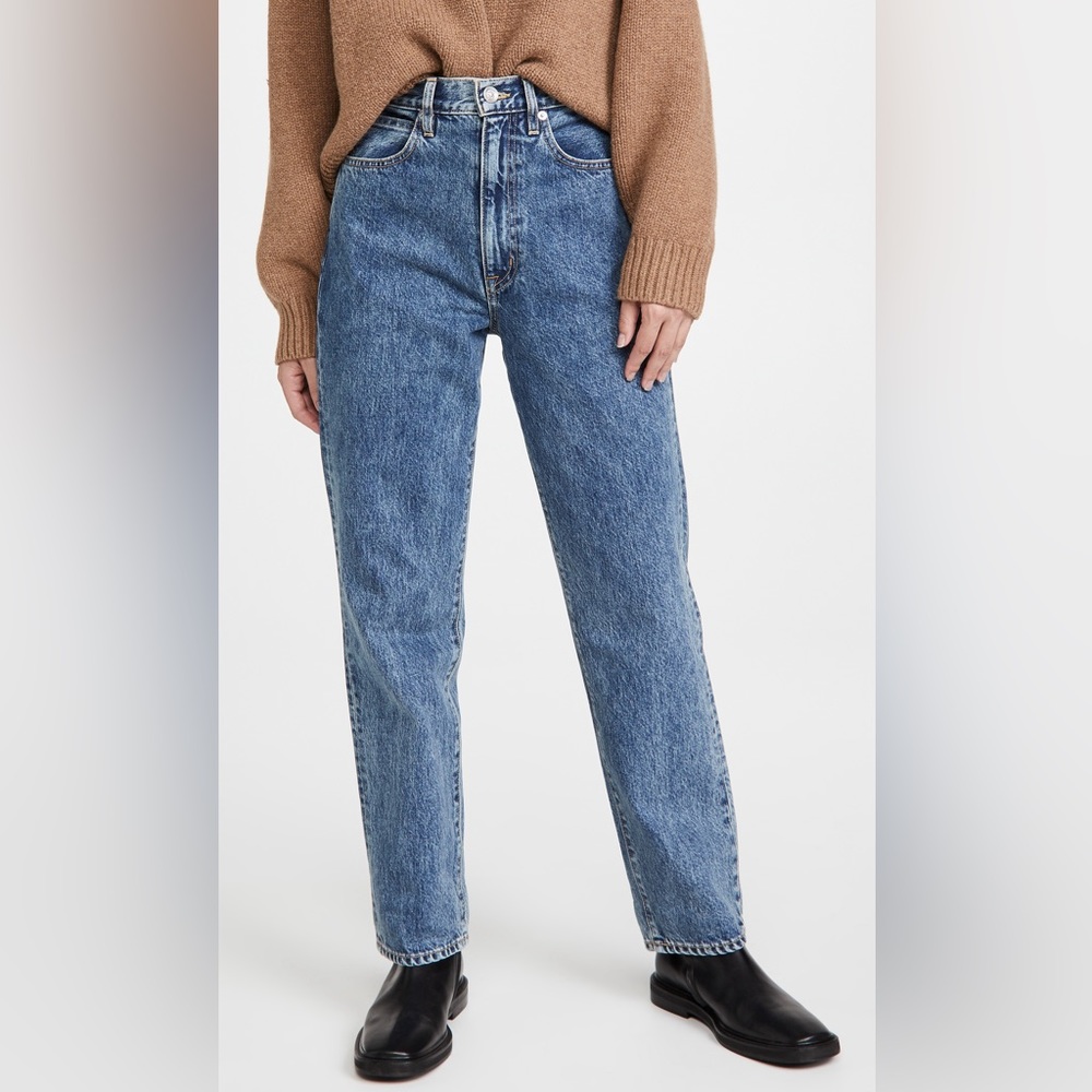 SLVRLAKE Dakota High Rise Relaxed Tapered Leg Jeans